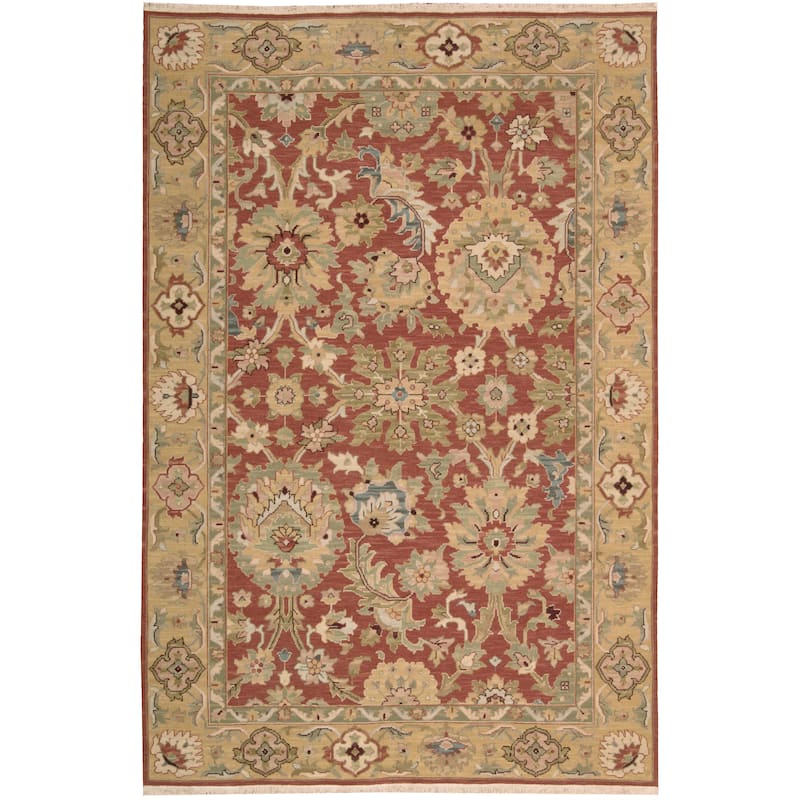 Nourison Nourmak Traditional Soumak Area Rug - 5' 10" x 8' 10" - Rust - Rectangle