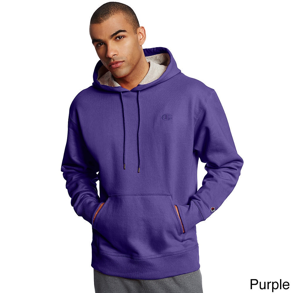 champion hoodie purple mens