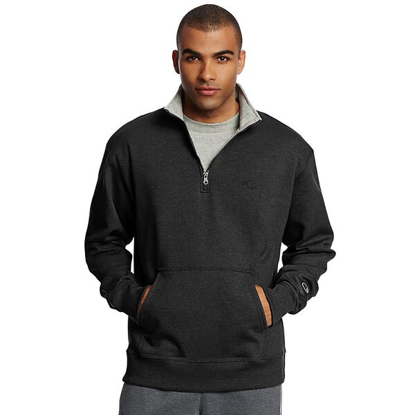 quarter zip sweatshirt champion