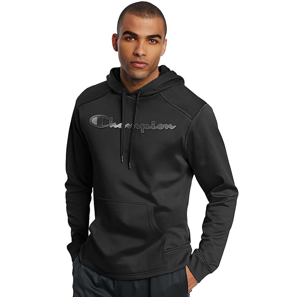 champion polyester hoodie
