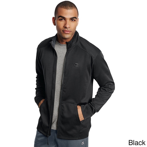 champion men's tech fleece jacket