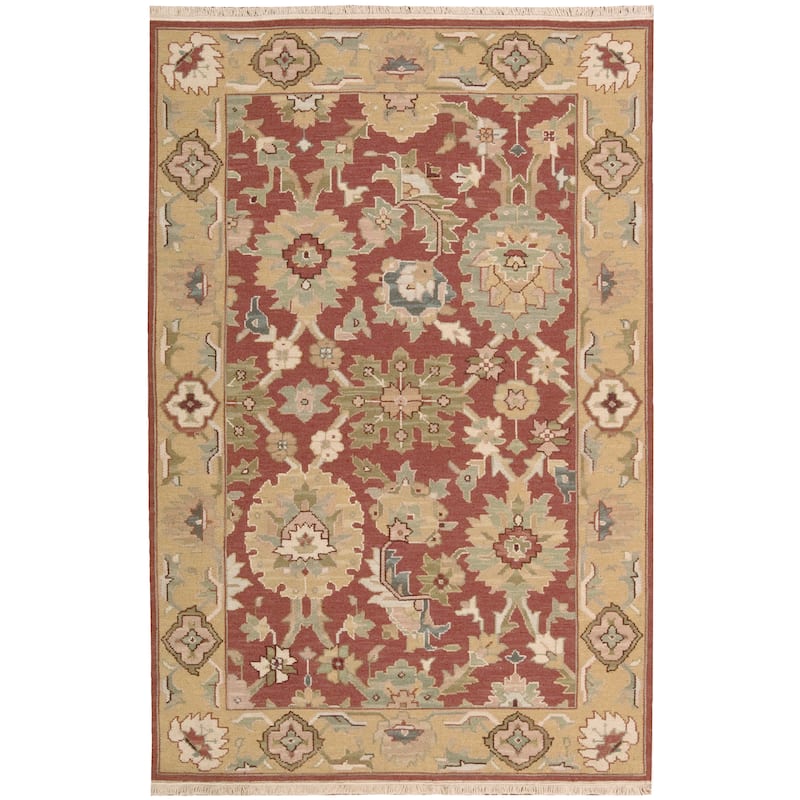 Nourison Nourmak Traditional Soumak Area Rug - 3'10" x 5'10" - Rust - Rectangle