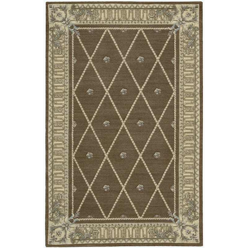 Nourison Ashton House Wool Area Rug - 2' x 2'9" - Ivory/Brown - Runner/Rectangle