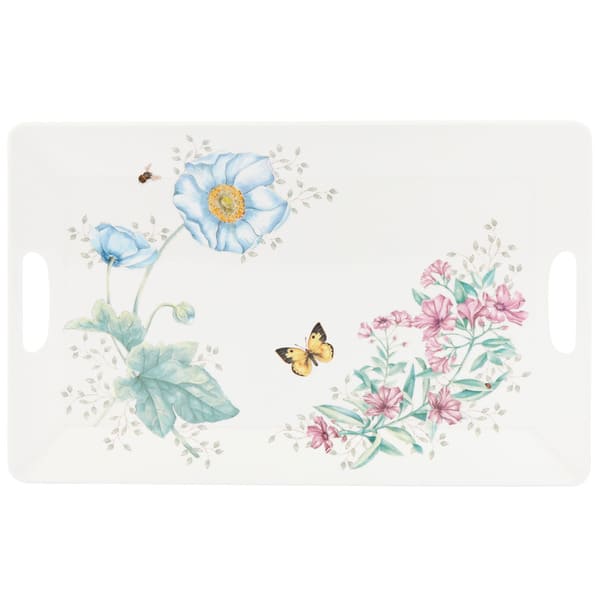 Lenox Butterfly Meadow Glass Cutting Board Large