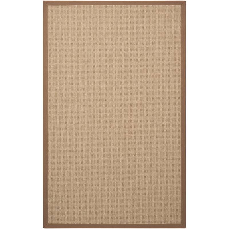Nourison Sisalsoft SSF05 Area Rug - 5' x 8' - Brown - Runner/Rectangle