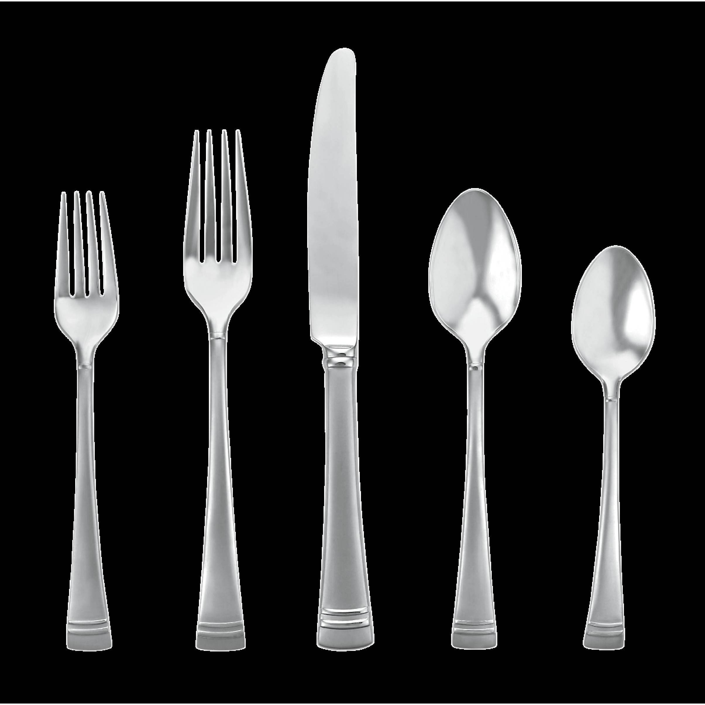 Flatware & Silverware Lenox Eternal 18/10 Stainless 5Pc Place Setting