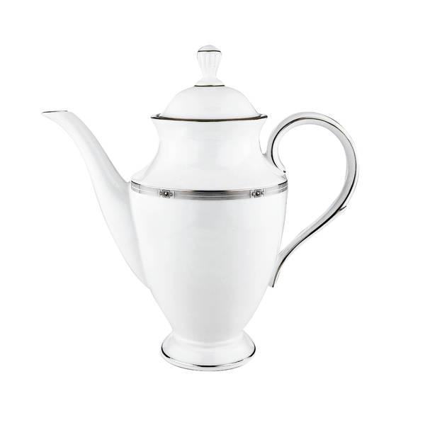 shop-lenox-westerly-white-china-platinum-dishwasher-safe-coffeepot-with