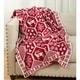 preview thumbnail 2 of 0, Sevan Collection Christmas Design Knitted Throw Blanket