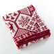 preview thumbnail 1 of 0, Sevan Collection Christmas Design Knitted Throw Blanket