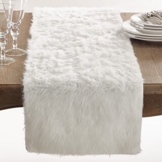 runner table fur faux juneau overstock kline sherry tangiers inch runners sold