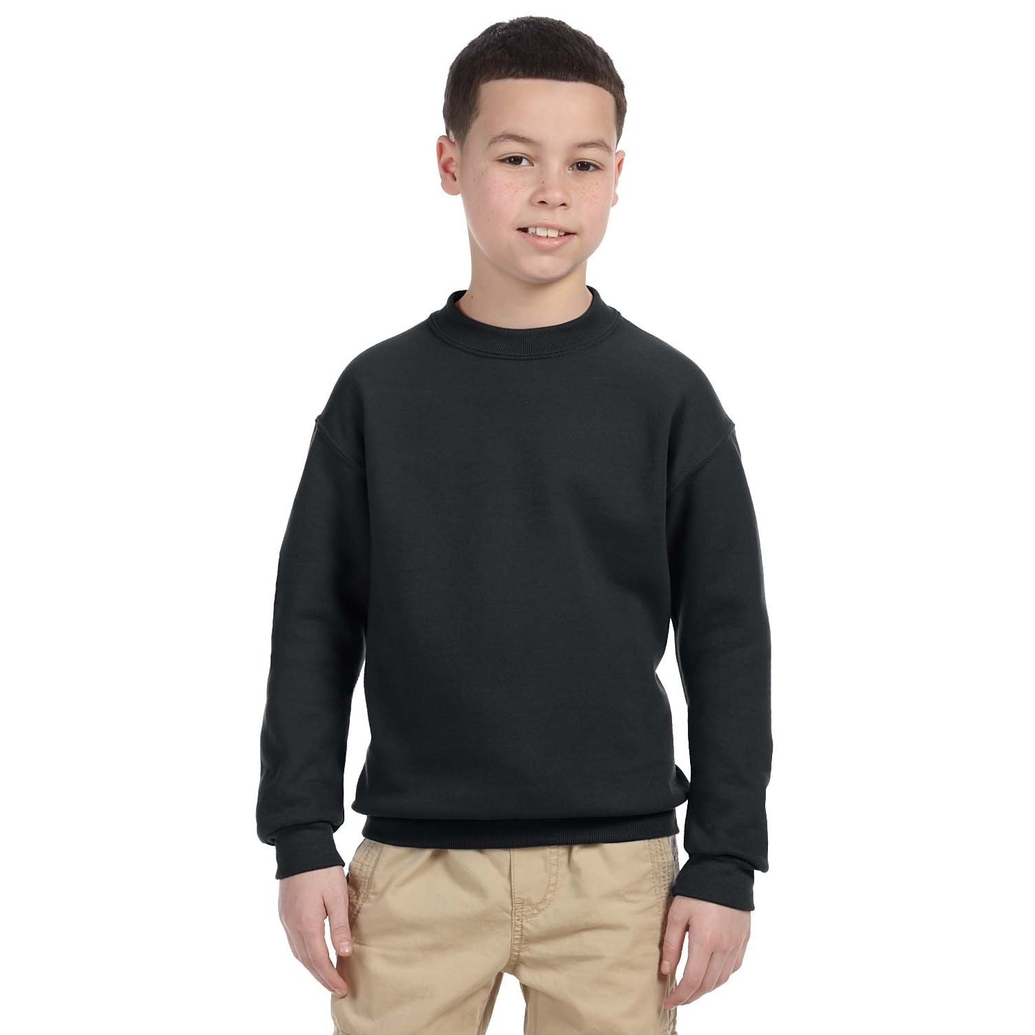 youth black sweatshirt