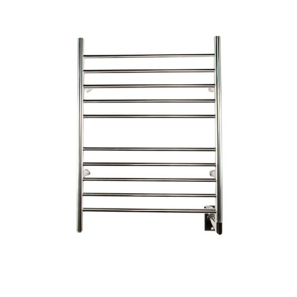 Radiant Hardwired Straight Heated Towel Warmer Rack - 150W, 1.3A, 120V -  Silver - Bed Bath u0026 Beyond - 12173014