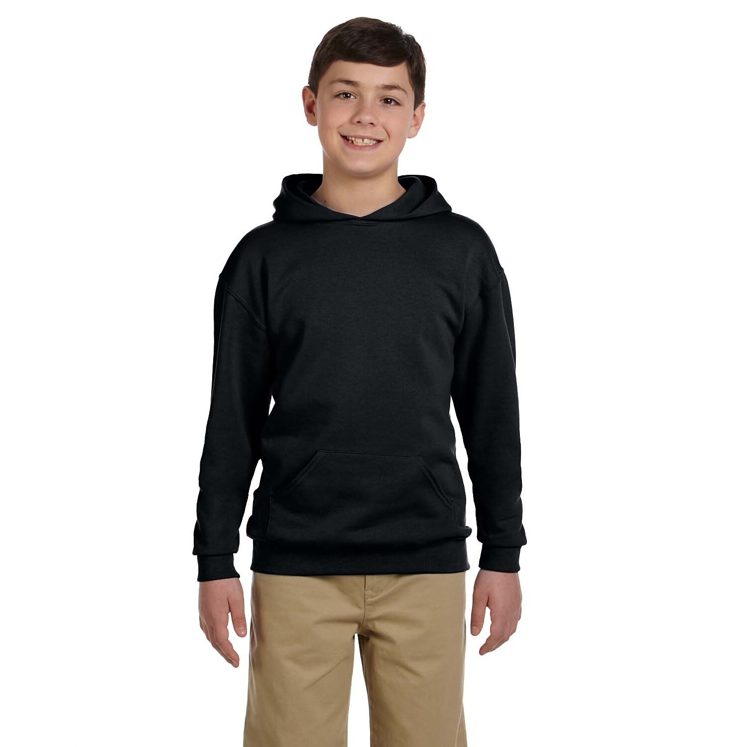 boys black hooded sweatshirt