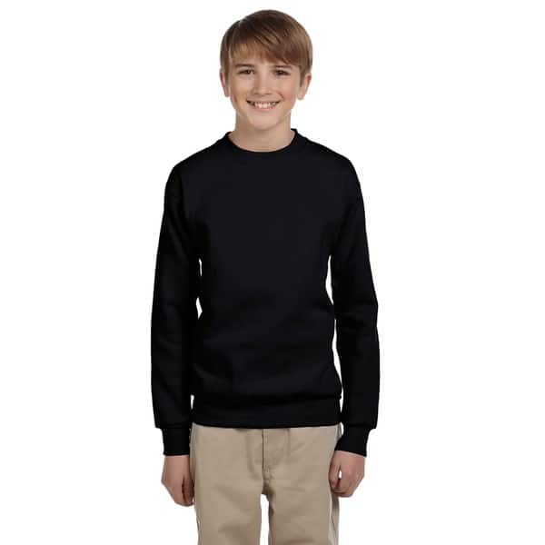Hanes Boys ComfortBlend EcoSmart Crewneck Sweatshirt