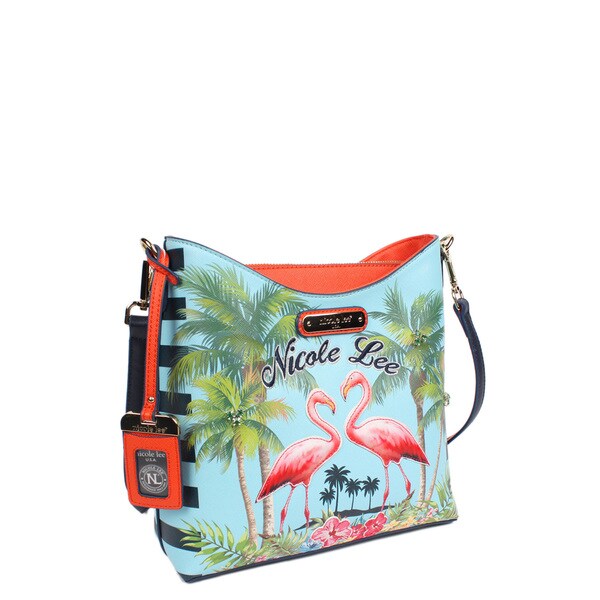 flamingo cross body bag