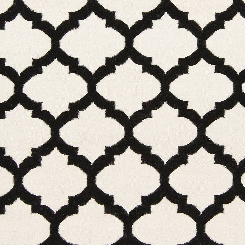 Hand Woven Carvin Flatweave Wool Area Rug