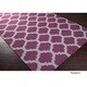 preview thumbnail 3 of 72, Hand Woven Carvin Flatweave Wool Area Rug Raspberry - 8' x 11' - Rectangle