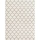 preview thumbnail 42 of 72, Hand Woven Carvin Flatweave Wool Area Rug Ivory - 8' x 11' - Rectangle