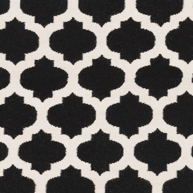Hand Woven Carvin Flatweave Wool Area Rug
