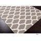 preview thumbnail 8 of 72, Hand Woven Carvin Flatweave Wool Area Rug Taupe - 8' x 11' - Rectangle