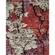 preview thumbnail 5 of 13, Nourison Prismatic Modern Abstract Floral Wool Silk Area Rug