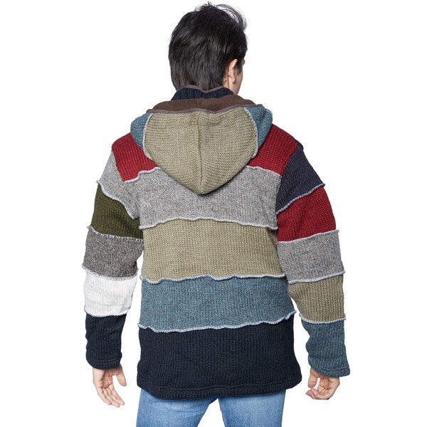laundromat patchwork sweater