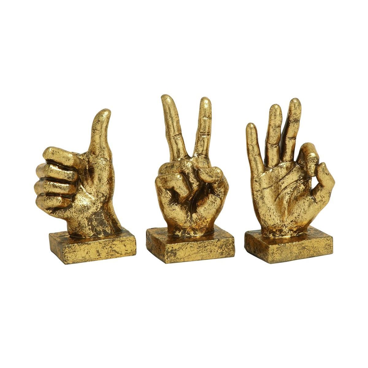 epoxy resin hand sculpture