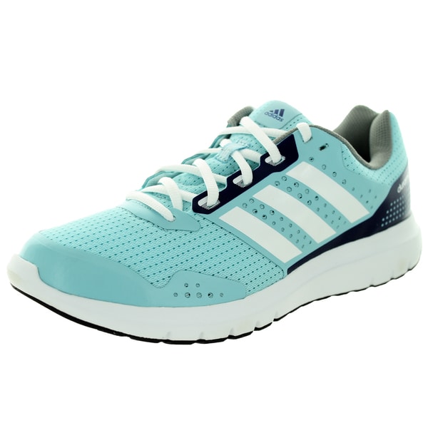 Adidas Women's 7 W Light Blue/Navy Blue/White Running Shoe - Free ...