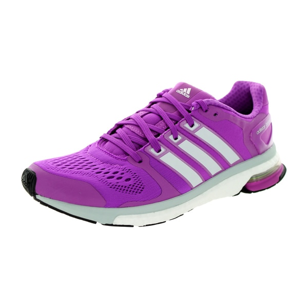 adidas womens running shoes purple