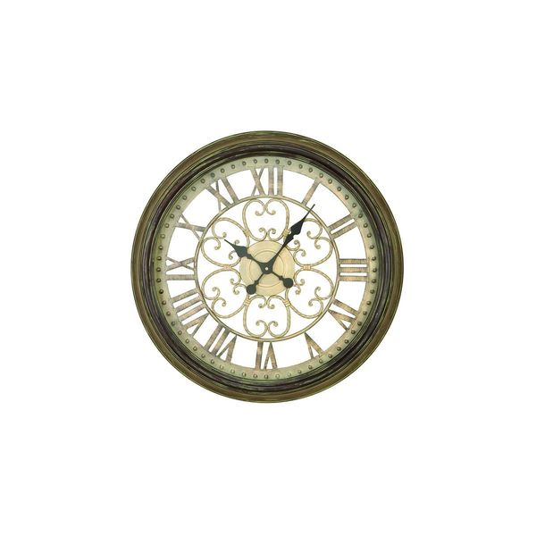 Shop Metal 24inchdiameter Wall Clock Free Shipping Today