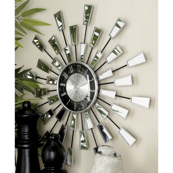 Strick & Bolton Buri Stainless Steel Wall Clock