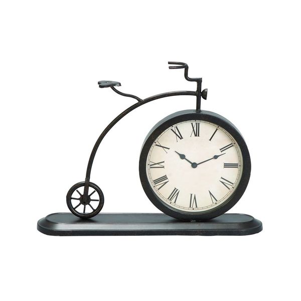 Black Iron Vintage Clock 4 x 14 x 19. Opens flyout.