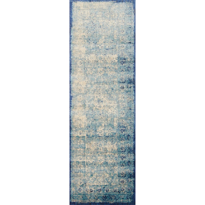 Alexander Home Contessa Traditional Medallion Distressed Rug