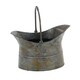 preview thumbnail 5 of 8, Grey Iron Rustic Planter (Set of 3) - S/3 17", 14", 11"W