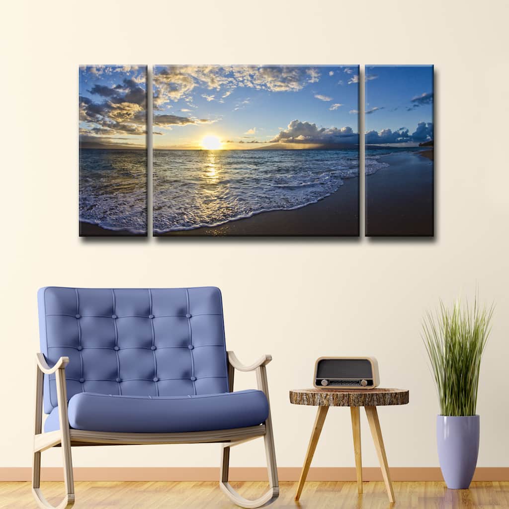 Upon the Shoreline' Canvas Wall Art by Christopher Doherty