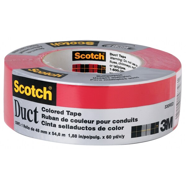 3M 1005-RED-CD 5 Yards Red Duct Tape