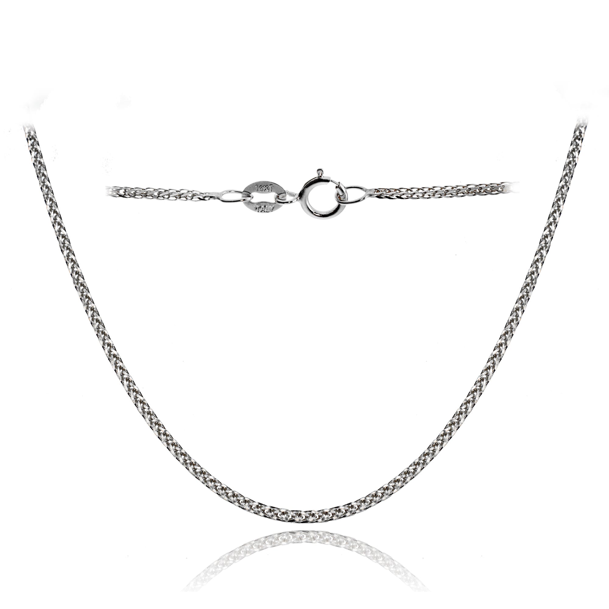 20 inch white gold chain womens Outlet