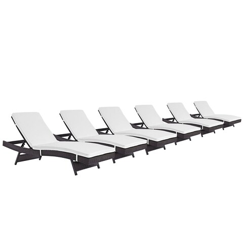 Gather Chaise Outdoor Patio Set of 6