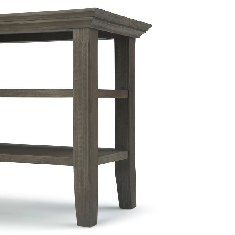 WYNDENHALL Normandy Wood Side Table - 14 Inches wide