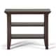 preview thumbnail 5 of 49, WYNDENHALL Normandy 14 inch Wide Solid Wood Transitional Narrow Side Table - 14 Inches wide