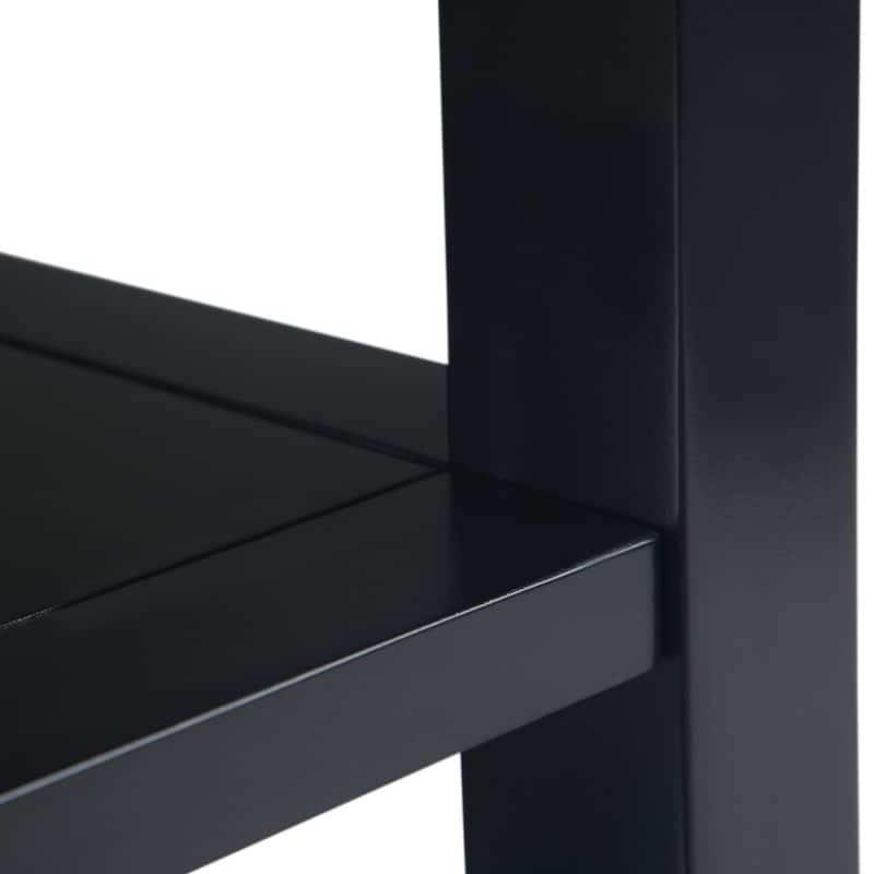 WYNDENHALL Normandy 14 inch Wide Solid Wood Transitional Narrow Side Table - 14 Inches wide