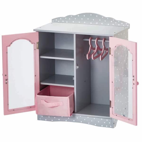 Shop Olivia S Little World Fancy Wooden Closet 18 Doll