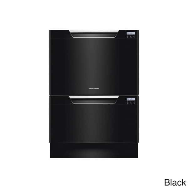 Shop Fisher Paykel Dishdrawer Series Black Semi Integrated