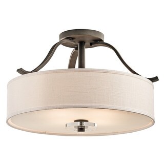 Kichler Lighting Leighton Olde Bronze Semi-Flush