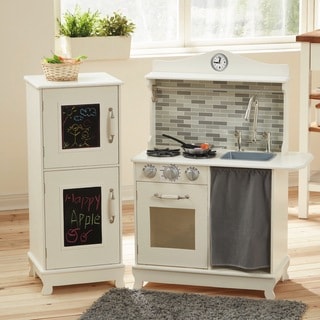 Shop Teamson Kids Sunday Brunch White Wooden Play Kitchen - On Sale ... Shop Teamson Kids Sunday Brunch White Wooden Play Kitchen - On Sale ...