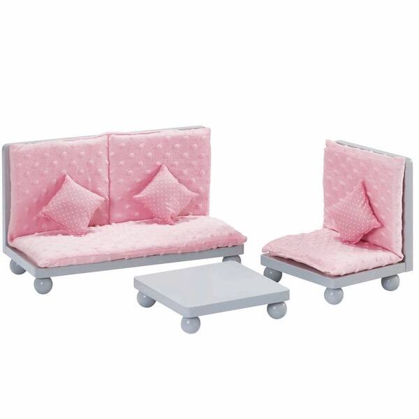 Shop Olivia S Little World Soft Pink Lounge Set 18 Inch Doll