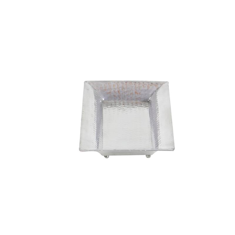 Silver Aluminum Tray (Set of 3) - 15 x 24 x 2