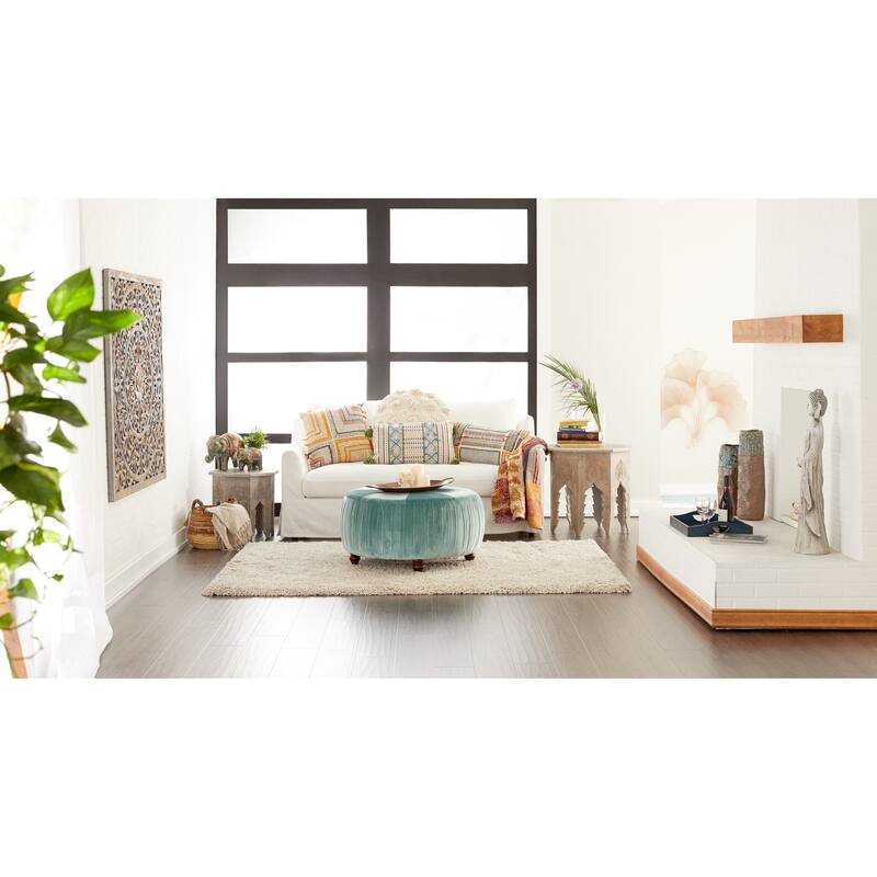 Copper Metal Living Room Decor Tray (Set of 3) - 13 x 27 x 3