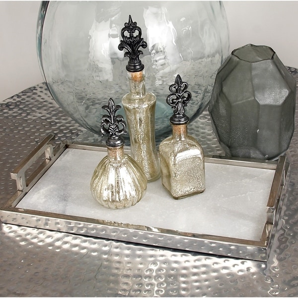 Stainless Steel Marble Serving Tray. Opens flyout.