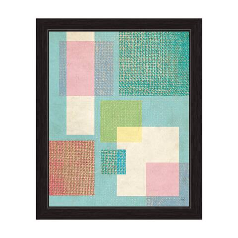 Canvas Composition Framed Graphic Art
